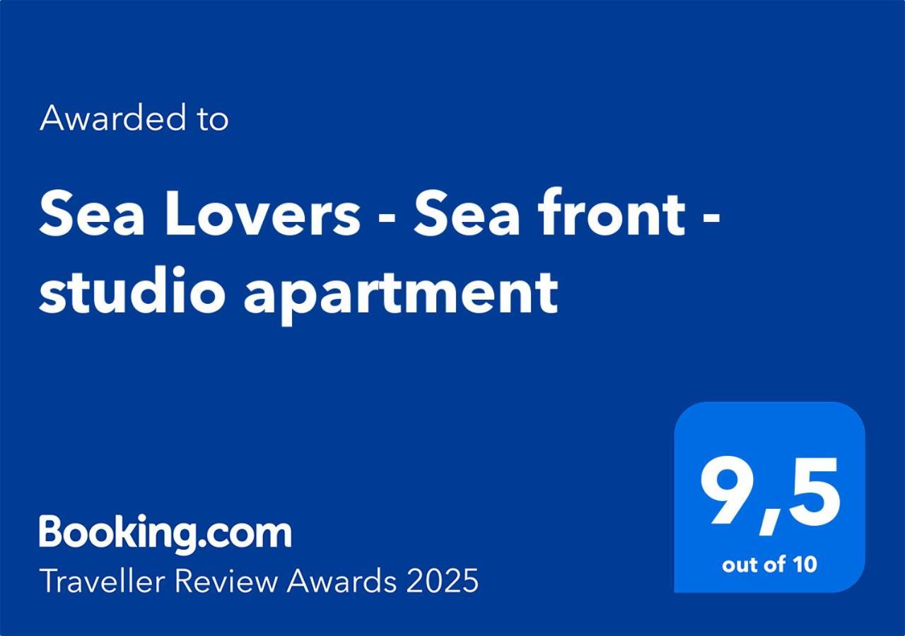 Sea Lovers - Sea Front - Studio Apartment มงติกอร์โด ภายนอก รูปภาพ